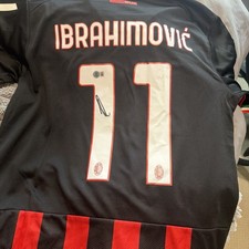  zlatan ibrahimovic Signed AC
