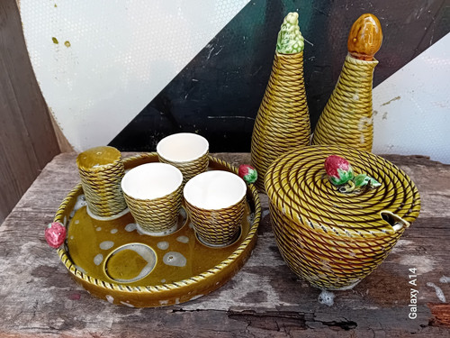 Secla pottery green - pottery, /