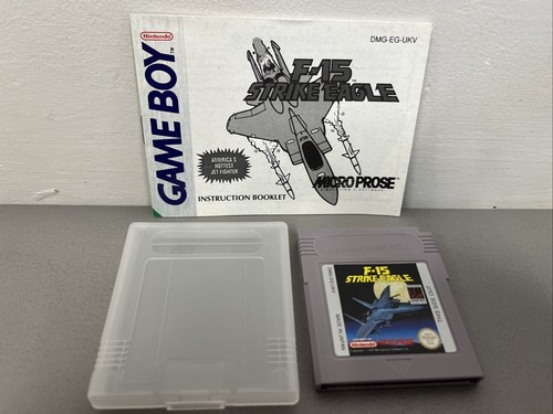 Nintendo gameboy strike - f-15,