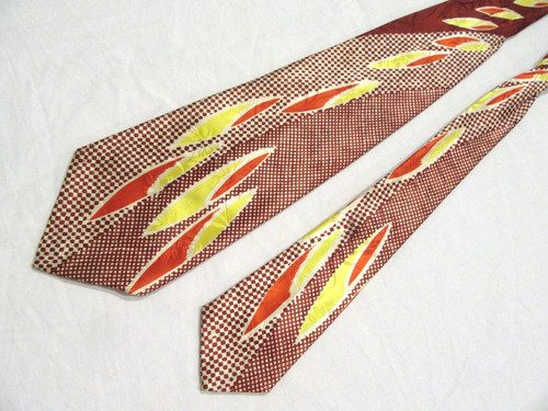 Vintage tie necktie - necktie, 1940s