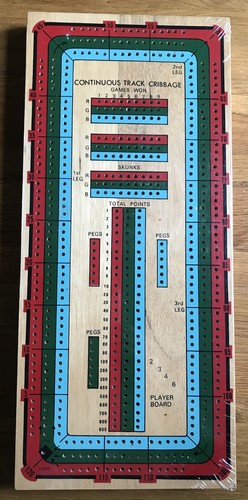 New sealed vintage wooden - &,