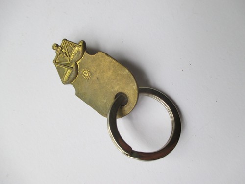 Vintage 1960 brass key - ,