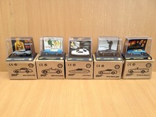 JAMES BOND 007 - 5 Piece Shell Promotional Diecast Set of Aston Martin Lotus BMW