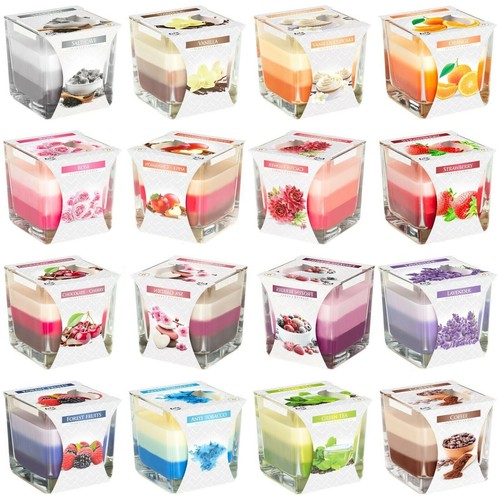 Scented candles glass - scented, jar