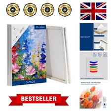 Large Stretched Canvas Set of