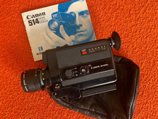 VINTAGE SUPER 8 CAMERA - CANON 514 XL - GOOD CONDITION 
