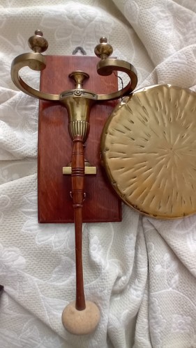 Antique brass dinner - antique,