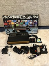 Atari 2600 woody console plus