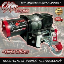 OX ELECTRIC WINCH 4500lb WIRE