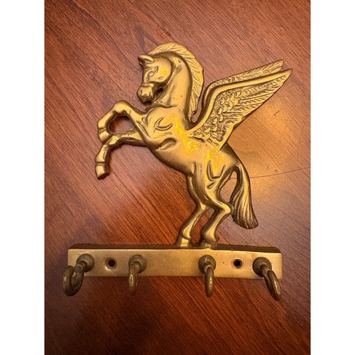 Vintage solid brass pegasus - vintage,