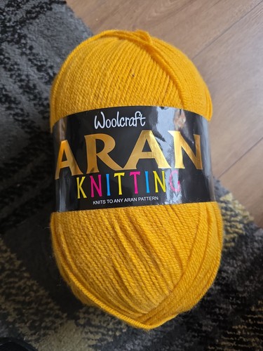 Woolcraft aran knitting yarn - woolcraft,