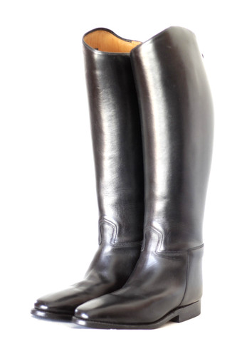 Leather riding boots - leather,