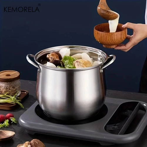Stock pot large stainless - stock,