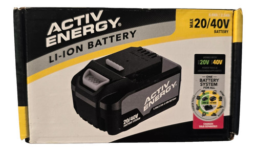 Activ energy ion battery - energy,