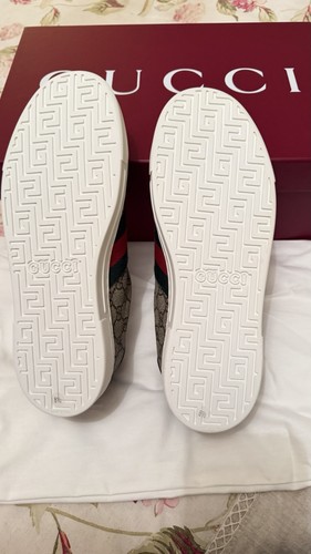 Gucci men ace trainer with - men's,