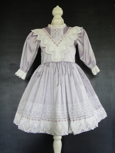 Silk dress lilac for - lilac,