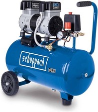 Scheppach HC26Si Ultra-Quiet Silent Air Compressor | 1100W | 8 Bar | 24L Tank