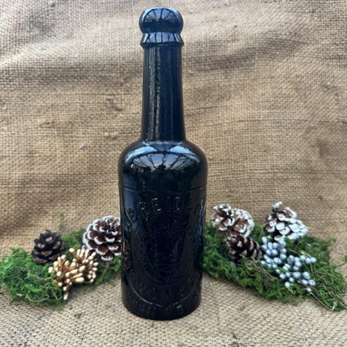 Old vintage black glass - vintage,