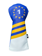 Team Europe Ryder Cup Design Golf Headcovers Driver Putter Fairway Wood Hybrid