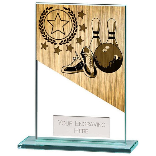 Mustang glass ten pin - glass, bowling