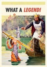 King Arthur birthday card