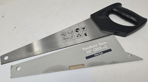 Unbranded fine cut toolbox saw - fine,