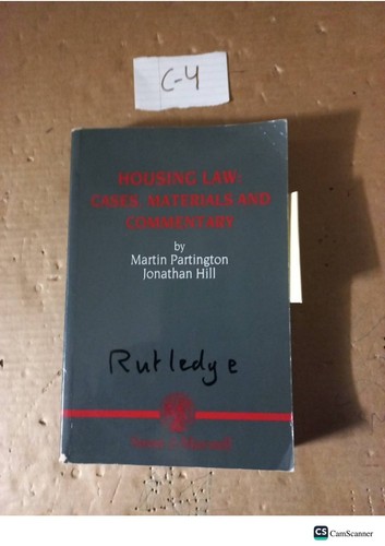 Housing law cases - housing, materials