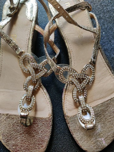 Moda pelle metallic gold - in,
