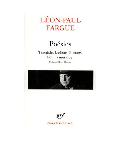 Poesies fargue leon paul - poesies, leon-paul