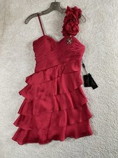 Terani Couture Dress 0 Red