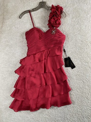 Terani couture dress red - couture, 0