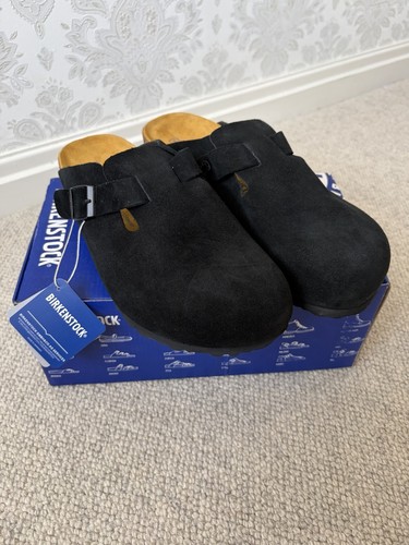Birkenstock boston clogs black - birkenstock,