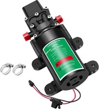 Longrun 12V DC Water Pump 6L Fresh Water for Caravan Camper Boat Shower Garden