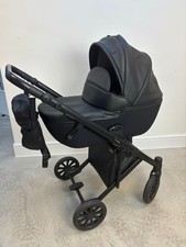 ANEX E Type 2in1, Pram, Pushchair, Basonett, Black, Scandi, Used, good condition