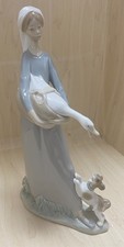 Lladro Figurine - Girl with Goose