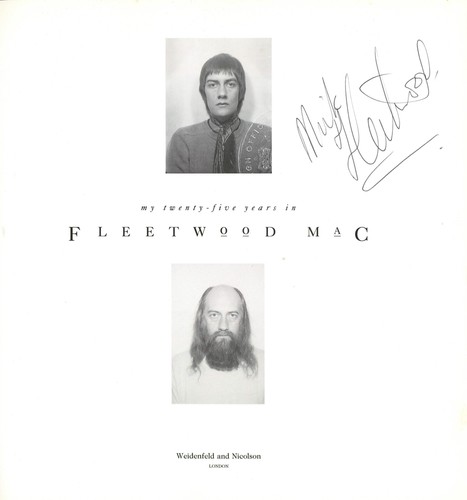 Mick fleetwood signed - fleetwood,