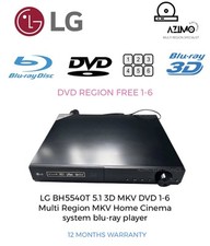 LG BH5540T 5.1 3D MKV DVD 1-6 Multi Region MKV Home Cinema system blu-ray player