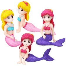  4 Pcs Fish Tank Ornament