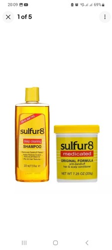 Sulfur8 anti dandruff hair - sulfur8, &
