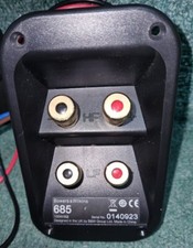 B&W 685 series 1 Crossover & terminal plate & screws 