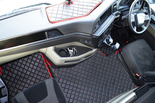Truck eco leather - leather, floor