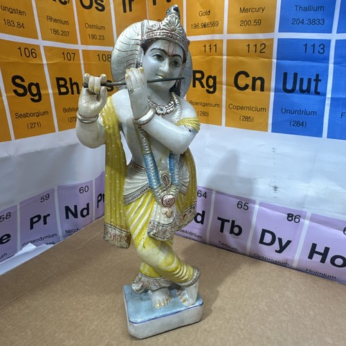 Krishna indian statue - indian, marble