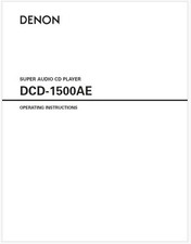 Denon DCD-1500AE Super Audio