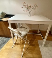 IKEA, Ekedalen , kitchen -high table bar, white 120x80x105 