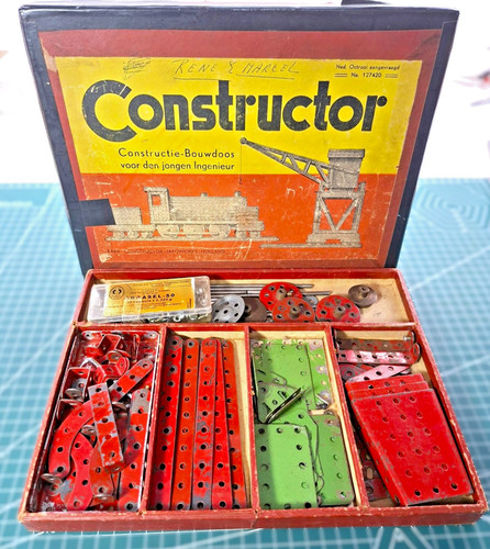Vintage 1950s meccano type - vintage,
