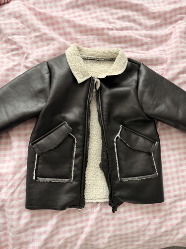 Baby boys black - black, faux