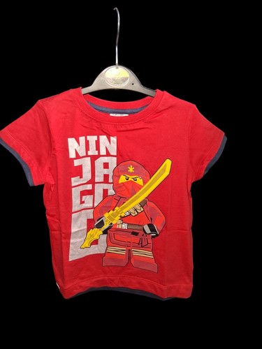 Boys lego red shirt years - lego, 5