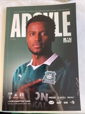 Plymouth argyle V Northampton Town Programme 29th November 2025