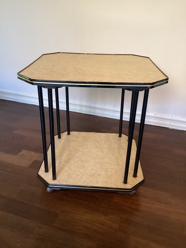 Vintage art deco octagonal two - deco,