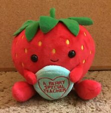 Rare Swizzels Love Heart Soft Toy Plush Berry Special Teacher Posh Paws 37778 8”